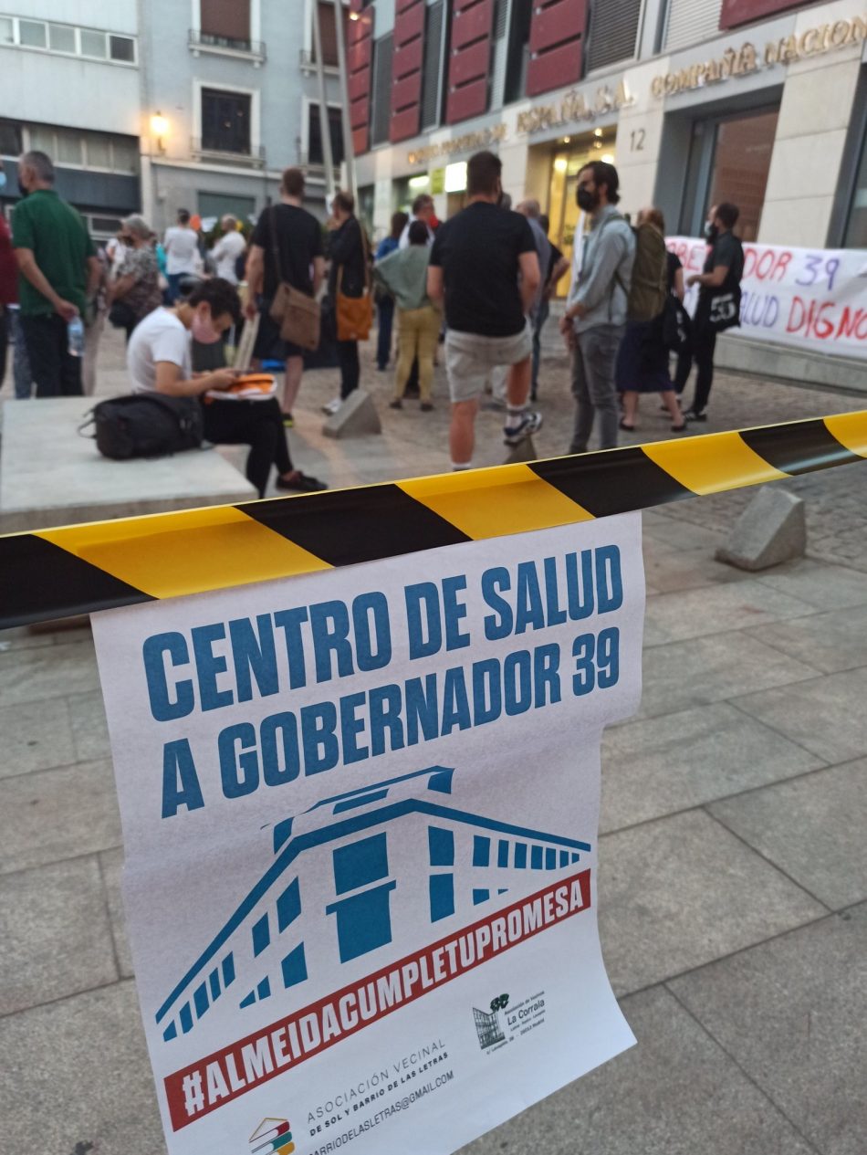 Una manifestación exigirá a Almeida que atienda ya la petición de Sanidad de cesión de Gobernador 39