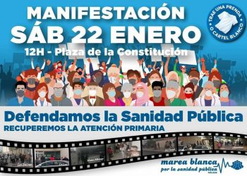 ‘Andaluces Levantaos’ apoya las movilizaciones de la Marea Blanca en Málaga contra el desmantelamiento de la sanidad pública andaluza