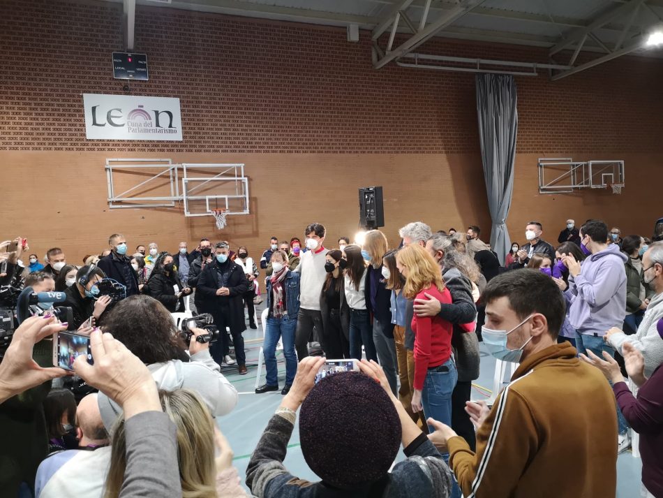El PCE de León pide “darle la vuelta a la convocatoria electoral votando por Unidas Podemos”