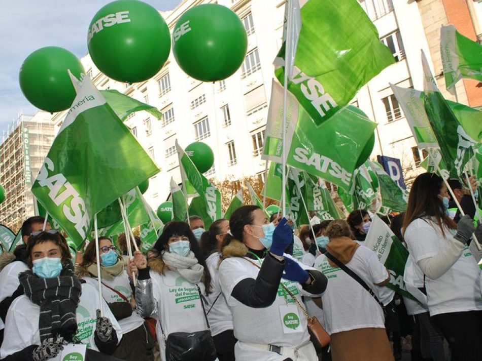 Enfermeras y fisioterapeutas madrileños se concentrarán el 22 de febrero por “la salud de nuestros hospitales”