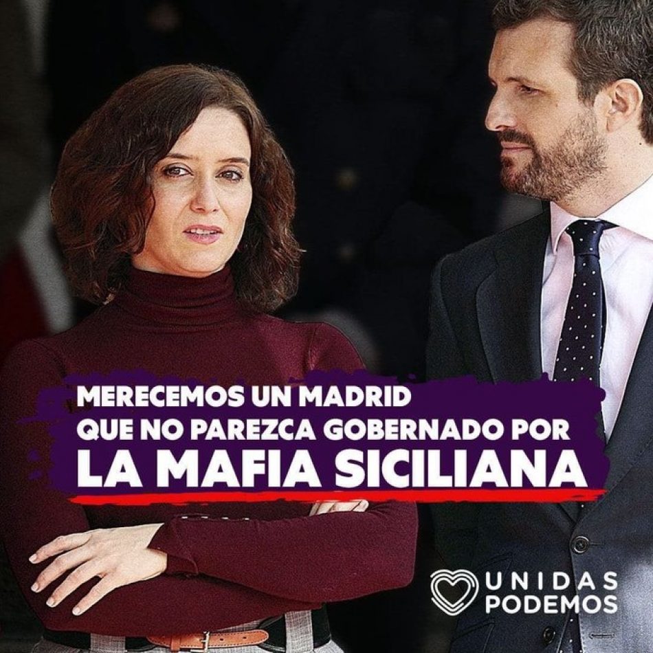 Podemos Madrid exige que se abra una investigación para esclarecer si el PP usó fondos municipales para su guerra interna