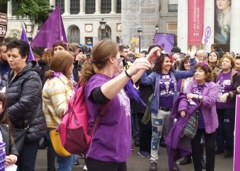 La manifestación del movimiento feminista de Madrid para el 8M de 2022 recorrerá desde Atocha hasta Colón bajo el lema «Derechos para todas, todos los días – Aquí estamos las feministas»