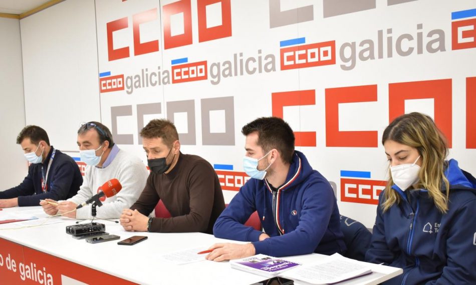 CCOO e CIG esixen a intervención do Sergas polos «graves incumprimentos» nun contrato millonario outorgado pola Xunta e convocan folga
