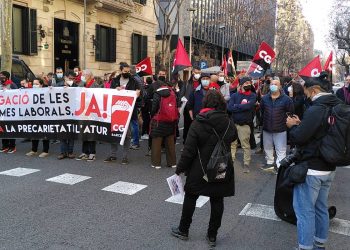 Concentració AVUI contra la (No) Reforma Laboral