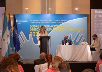 OACNUDH presenta informe sobre derechos humanos en Honduras