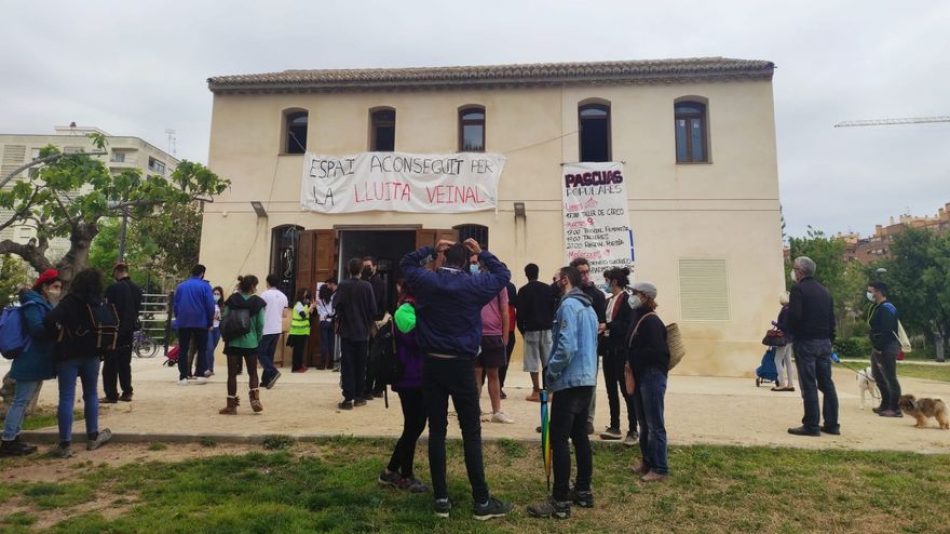 El barrio de Malilla (València) se organiza contra el desalojo de la Alquería Popular de Malilla