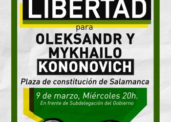 Convocada concentración por la detención de los hermanos Kononovich