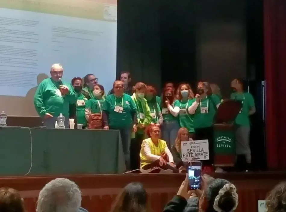 La PAH celebró su XXX Asamblea estatal en Sevilla