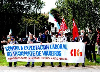 A CIG insta a negociar de inmediato o convenio do transporte de viaxeiros/as por estrada de Lugo