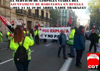 CGT Limpieza: «se aproxima el caos por la huelga del servicio limpieza viaria de Barcelona»