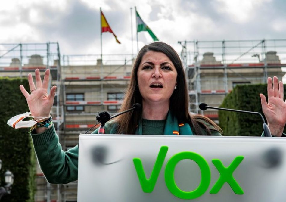 Teresa Rodríguez, ante el empadronamiento de Olona en Granada: “Es una falta de respeto más de VOX a nuestra tierra”