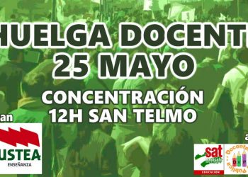 FASE CGT y USTEA convocan huelga educativa el miércoles 25 de mayo