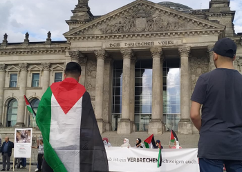 IU Berlín pide el fin de la criminalización del movimiento pro-palestino