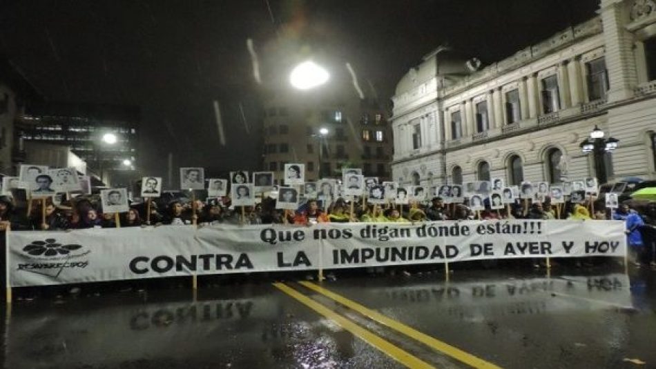 Uruguayos marcharán por desaparecidos de la última dictadura