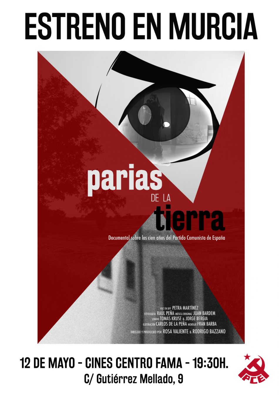 Presentación película-documental “Parias de la Tierra” sobre historia del Partido Comunista en Murcia