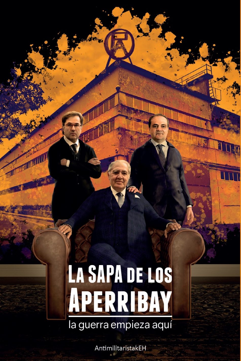 Presentación del libro ‘La Sapa de los Aperribay. La guerra empieza aquí’ en Donostia: 28-J