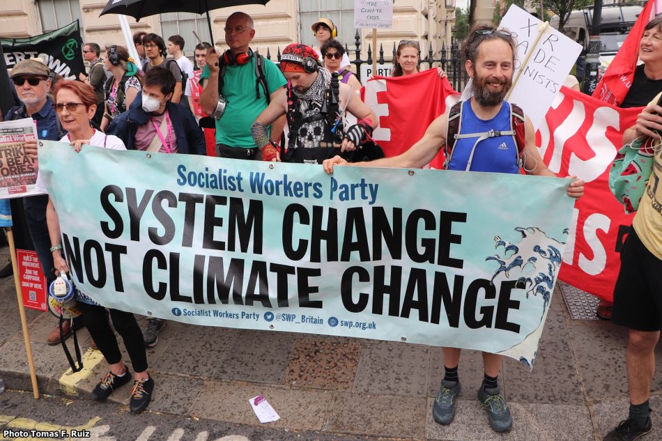 Manifestación por un vida mejor en Londres