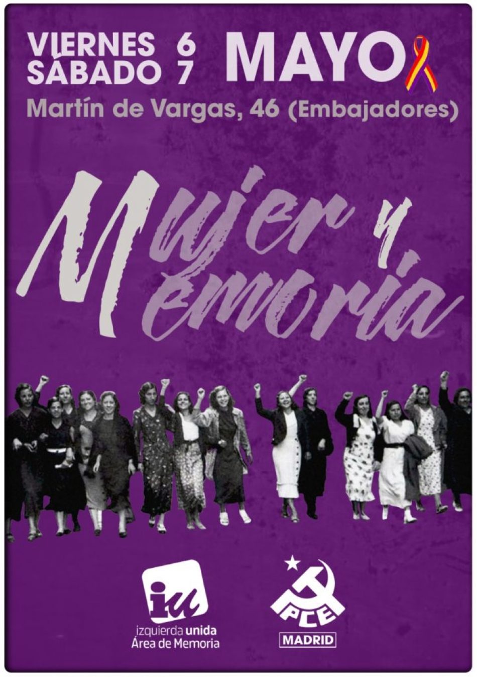 Jornada «Mujer y Memoria»: 6 y 7 mayo