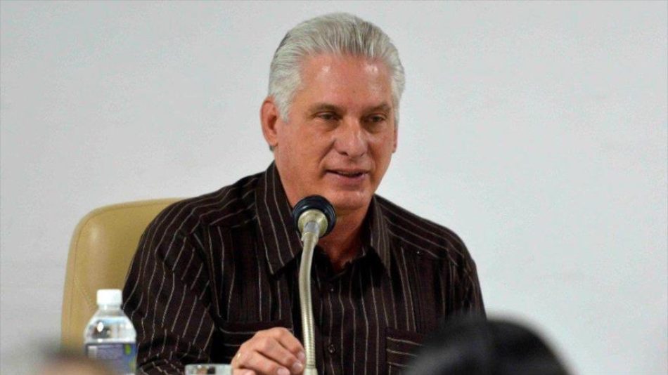 Díaz-Canel: Políticas de EEUU buscan estallido social en Cuba