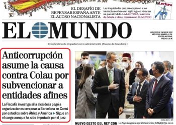 El Mundo repite su modus operandi: grita la querella contra Ada Colau y susurra el archivo