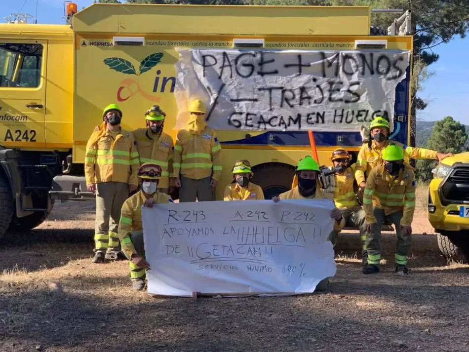 Podemos pide a Page “el fin de los recortes en GEACAM” y propone acciones frente a los incendios, el cambio climático y a la “demagogia del PP”