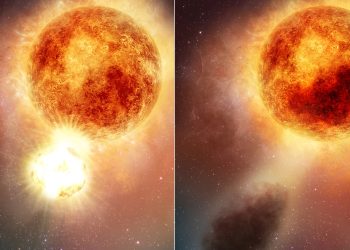 El Hubble capta la colosal erupción (y recuperación) de la estrella supergigante roja Betelgeuse
