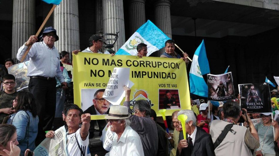 Guatemala, institucionalidad bajo acecho