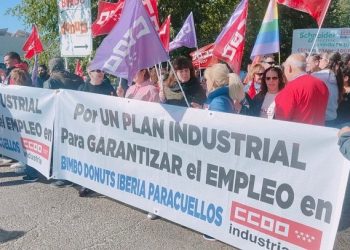 IU Madrid apoya la huelga de Bimbo en Paracuellos y exige que no se despida a sus trabajadores