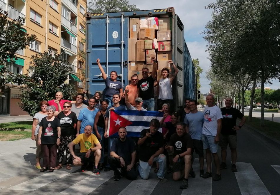 Sale para Cuba cuarto contenedor solidario desde Catalunya y segundo desde Prat de Llobregat