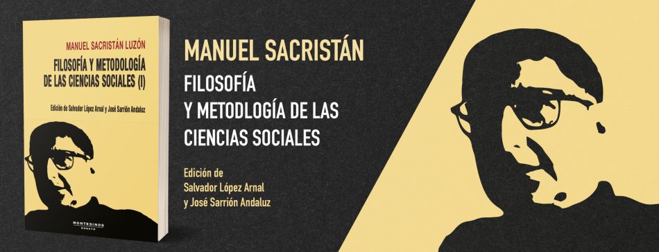 Nuevo libro de Manuel Sacristán