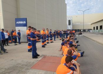 Huelga en Airbus España, los días 31 de Octubre y 1 a 6 de Noviembre