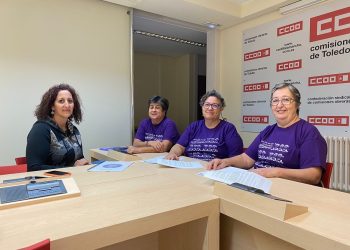 Las seis sedes de CCOO en la provincia de Toledo serán ‘Punto Violeta’