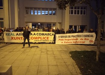 O persoal de XEAL prosegue coas mobilizacións no camiño da xornada de folga do 17 de novembro