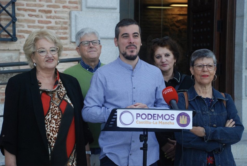 Podemos CLM desmiente a Torijano: “Page no solo no ha acabado con los recortes sociales de Cospedal, sino que trae otros nuevos en 2023”