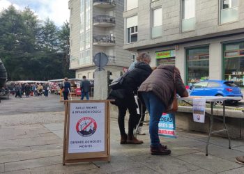 <strong>Comeza en Xinzo a recollida de alegacións veciñais contra o complexo eólico Mistral-Tramontana no Larouco</strong>