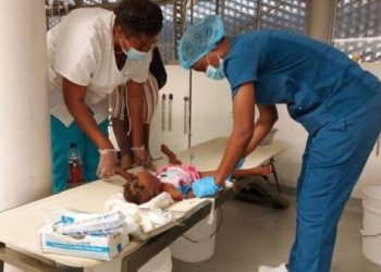 Reportan que 40 % de enfermos por el cólera en Haití son niños