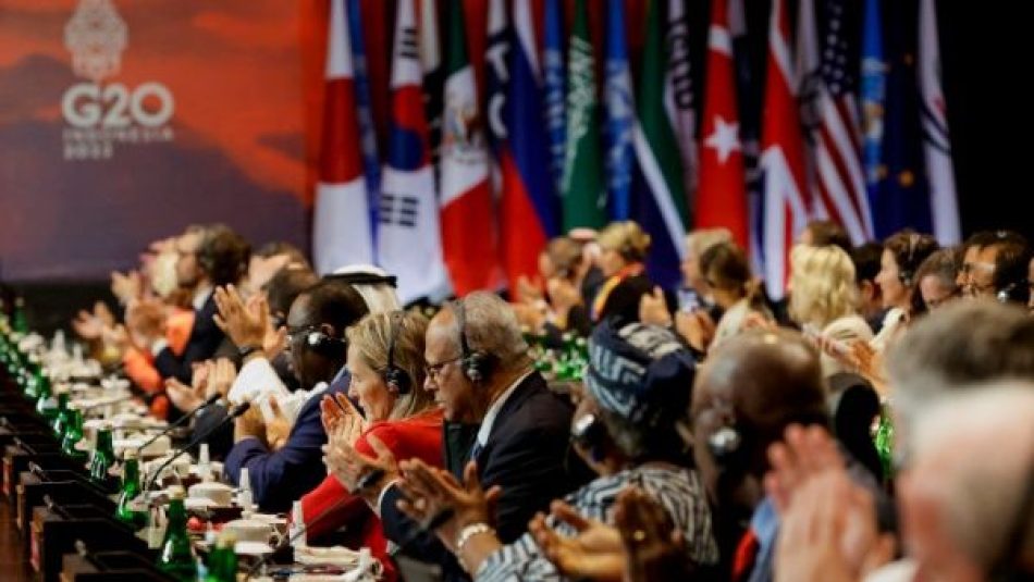Cumbre del G20 concluye con el compromiso de afrontar crisis alimentaria