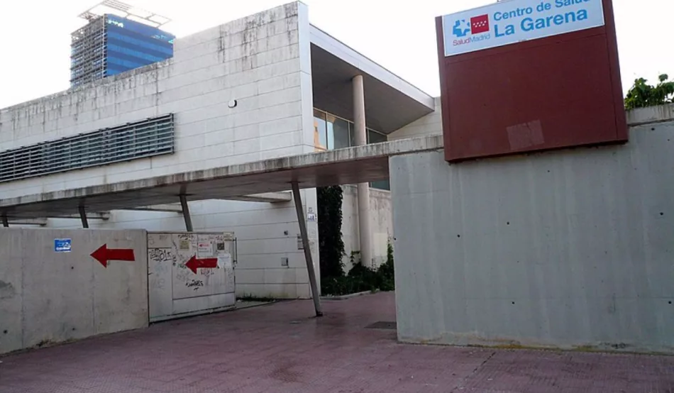 La Asociación de Vecinos La Garena fue a la Asamblea de Madrid a denunciar la falta de personal sanitario en el Centro de Salud La Garena (Alcalá de Henares)