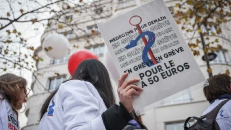 Médicos de familia franceses inician huelga de fin de año