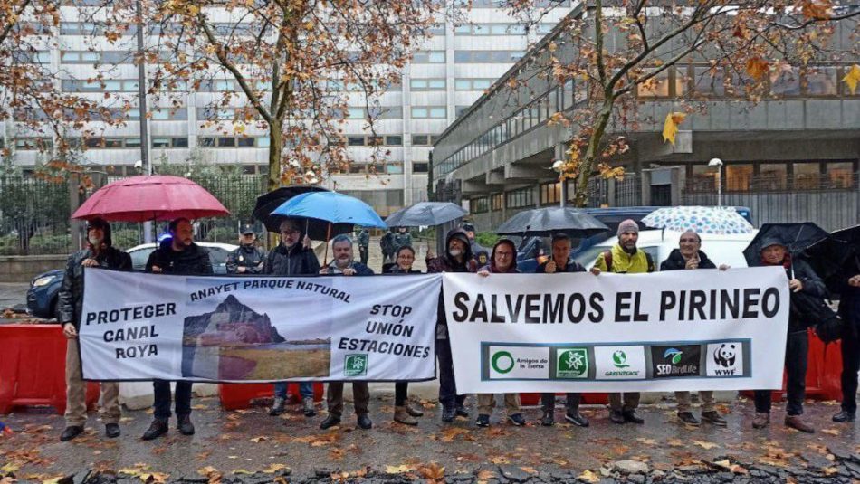 Organizaciones ecologistas reclaman a Reyes Maroto no financiar la unión de estaciones de esquí en el Pirineo aragonés