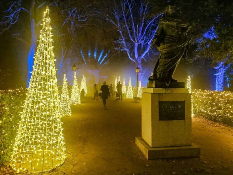 Ecologistas en Acción en contra del espectáculo “Naturaleza encendida” del Real Jardín Botánico de Madrid