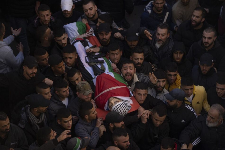 Aumenta a 13 la cifra de palestinos asesinados por Israel en 2023