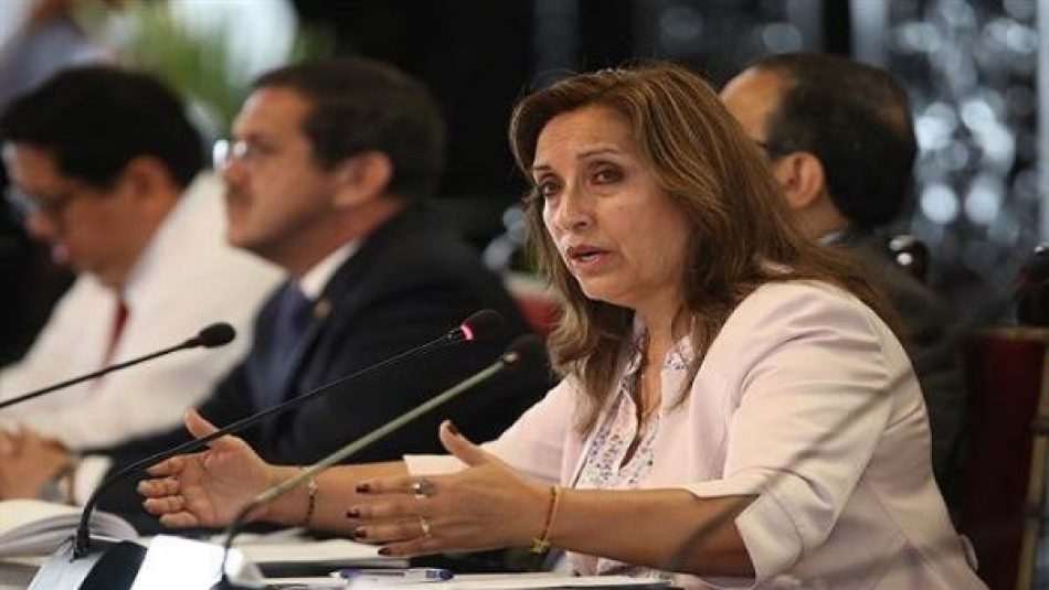 El 71 por ciento de los peruanos desaprueba gestión de Dina Boluarte