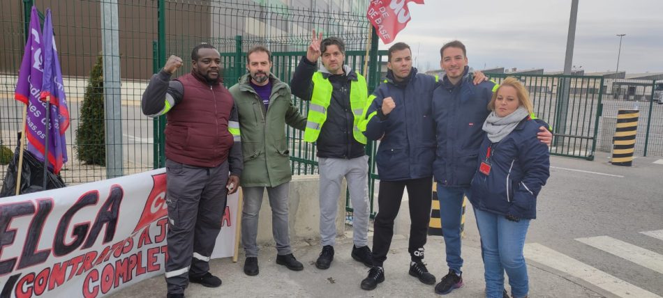 Izquierda Unida apoya la huelga de la planta logística de Lidl de Alcalá de Henares