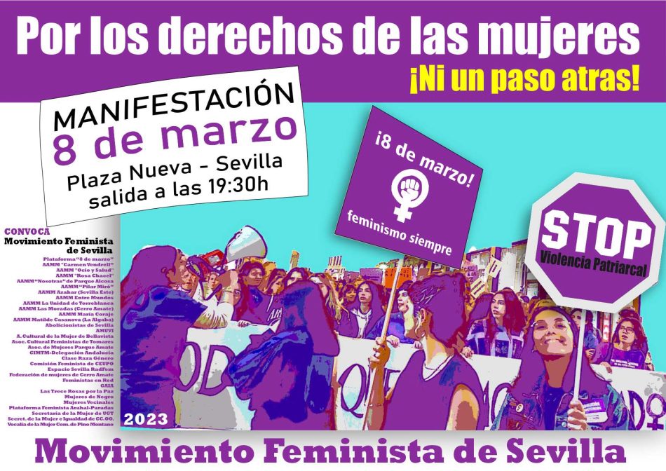 El Movimiento Feminista De Sevilla Ante Este 8 Marzo De 2023 Tercera Información Tercera 8687