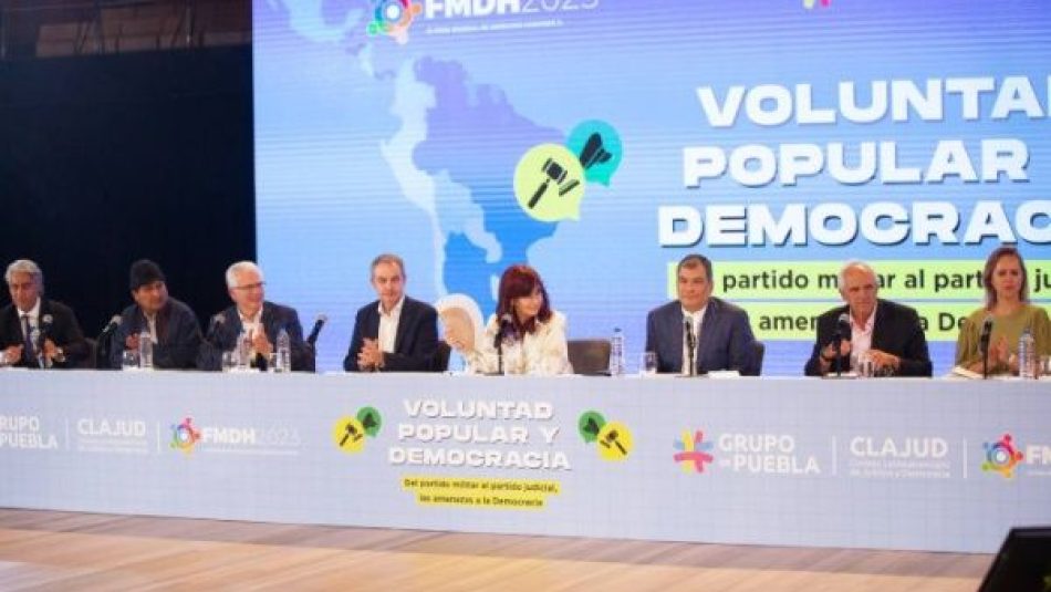Cristina Fernández de Kirchner afirma que persecución en su contra es por buscar justicia social