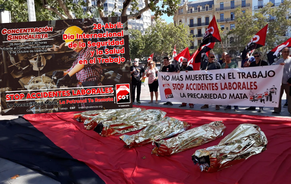 En tres décadas han muerto más de 41.500 personas en accidentes laborales