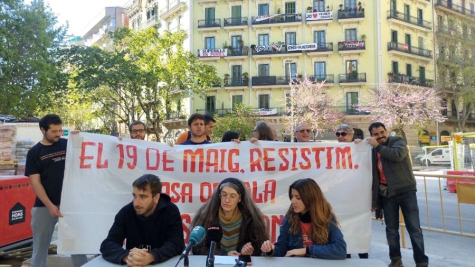 Frente al anuncio del primer desahucio de Casa Orsola: resistimos!  