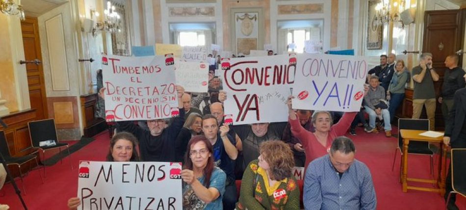 «El Alcalde de Alcalá de Henares, Javier Rodríguez Palacios, veta a la sección sindical de CGT y humilla a las otras»