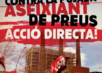 1 maig 2023: «Contra la pujada asfixiant de preus. Acció directa!»